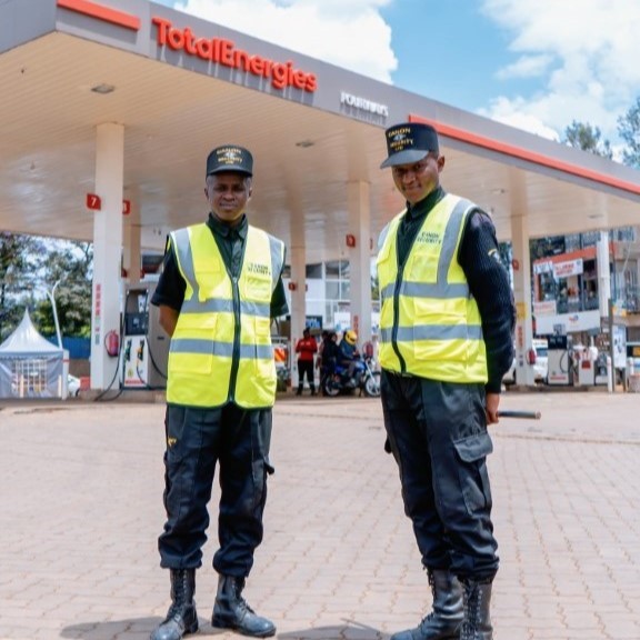 Manned security guarding